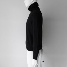 画像3: 春秋冬《SLIM FIT》【LARDINI】ラルディーニ/ブートニエール付きハイゲージ/タートルネック/ウール/ニット (3)