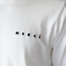 画像3: 【FORTUNA】フォルトゥーナ/5.6oz/MERCI刺繍ロゴ/ロンT/長袖/Tシャツ/オールシーズン《男女兼用》 (3)