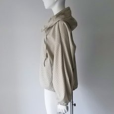 画像4: 《2023-24AW》【RISLEY】リズレー/リズレイ/フェイクレザー/パンチング/フード/ブルゾン/ジャケット/春秋《レディース》 (4)