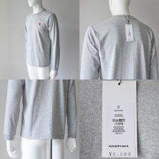 画像6: 【FORTUNA】フォルトゥーナ/5.6oz/ハート刺繍ロゴ/ロンT/長袖/Tシャツ/オールシーズン《男女兼用》 (6)