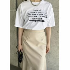 画像7: 《50％OFF》【anana】アナナ/日本製/GRACEFUL/ぼかしロゴ/カットソー/Tシャツ/春夏秋《レディース》 (7)