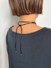 画像6: 【 CHIGNON 】 シニヨン 裏面鏡付き トップ コード チョーカー ネックレス オールシーズン レディース  (6)