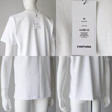 画像6: 【 FORTUNA 】 フォルトゥーナ 8.6oz ブラッシュド ヘビーコットン 厚手 シールド 刺繍ロゴ Tシャツ 男女兼用  (6)