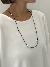 画像9: 【予約商品】《納期12月上旬〜12月中旬》【 CHIGNON 】 シニヨン マルチWAY 丸玉 コード チョーカー ネックレス オールシーズン レディース  (9)