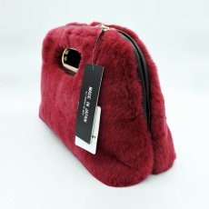 画像3: 【 TAKAGI MINK 】 高木ミンク 日本製 レッキス 毛皮 羊革 レザー クラッチバッグ BAG 春秋冬 レディース  (3)