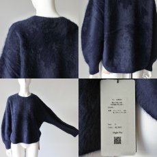 画像6: 【 Maglia Plus 】マリア プラス フォックス カシミヤ ボリューム袖 クルーネック プルオーバー ふわふわ ニット春秋冬 レディース  (6)