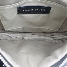 画像5: 《Sサイズ》【 ATELIER BRUGGE 】 アトリエブルージュ 日本製 ハーフムーン 2Way ショルダー 斜め掛け バッグ BAG オールシーズン ユニセックス 男女兼用 (5)