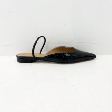 画像8: 【予約商品】《納期：2025年2月末〜3月中旬》【 ATELIER BRUGGE 】アトリエブルージュ 日本製 POINTED TOE 2WAY MULE 日本製 リネン 牛革 ミュール 春夏秋 レディース  (8)