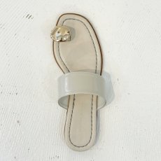 画像10: 【予約商品】《納期：2025年4月上〜4月末旬》【 ATELIER BRUGGE 】アトリエブルージュ 日本製 METAL MOTIF THONG SANDALS トング サンダル 春夏秋 レディース  (10)