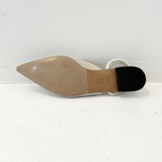 画像6: 【予約商品】《納期：2025年2月末〜3月中旬》【 ATELIER BRUGGE 】アトリエブルージュ 日本製 POINTED TOE 2WAY MULE 日本製 リネン 牛革 ミュール 春夏秋 レディース  (6)