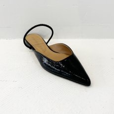 画像7: 【予約商品】《納期：2025年2月末〜3月中旬》【 ATELIER BRUGGE 】アトリエブルージュ 日本製 POINTED TOE 2WAY MULE 日本製 リネン 牛革 ミュール 春夏秋 レディース  (7)