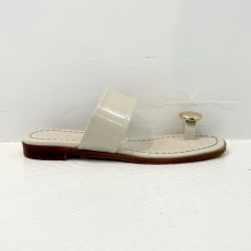 画像8: 【予約商品】《納期：2025年4月上〜4月末旬》【 ATELIER BRUGGE 】アトリエブルージュ 日本製 METAL MOTIF THONG SANDALS トング サンダル 春夏秋 レディース  (8)