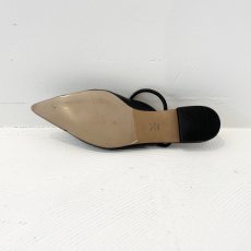 画像11: 【予約商品】《納期：2025年2月末〜3月中旬》【 ATELIER BRUGGE 】アトリエブルージュ 日本製 POINTED TOE 2WAY MULE 日本製 リネン 牛革 ミュール 春夏秋 レディース  (11)