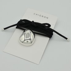 画像1: 【 CHIGNON 】 シニヨン 裏面鏡付き トップ コード チョーカー ネックレス オールシーズン レディース  (1)