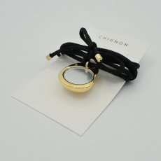 画像2: 【 CHIGNON 】 シニヨン 裏面鏡付き トップ コード チョーカー ネックレス オールシーズン レディース  (2)