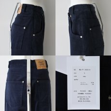 画像6: 【 MARGAUX VINTAGE 】 マルゴーヴィンテージ ストレッチ ダブル釦 アシンメトリー ダブルラップ コーデュロイ ワイド パンツ 春秋冬 レディース  (6)