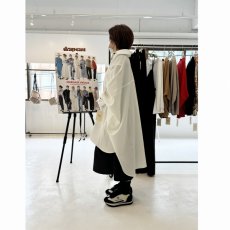 画像3: 【予約商品】《納期：2025年1月》【 MARGAUX VINTAGE 】 マルゴーヴィンテージ OVERTUNIC LENGTH SHIRT オーバーチュニック シャツ 春秋冬 レディース  (3)