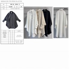 画像1: 【予約商品】《納期：2025年1月》【 MARGAUX VINTAGE 】 マルゴーヴィンテージ OVERTUNIC LENGTH SHIRT オーバーチュニック シャツ 春秋冬 レディース  (1)