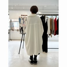 画像4: 【予約商品】《納期：2025年1月》【 MARGAUX VINTAGE 】 マルゴーヴィンテージ OVERTUNIC LENGTH SHIRT オーバーチュニック シャツ 春秋冬 レディース  (4)