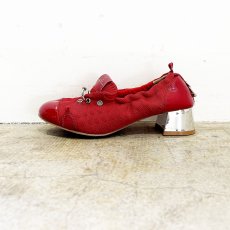 画像2: 【予約商品】《納期：25年7月10日頃》【 MAISON MAVERICK PRESENTS 】 メゾン マヴェリック プレゼンツ  Punk Ballet Slip-on Heels 走れるパンプス ニット 4cmヒール バレーシューズ オールシーズン レディース  (2)