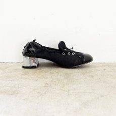 画像4: 【予約商品】《納期：25年7月10日頃》【 MAISON MAVERICK PRESENTS 】 メゾン マヴェリック プレゼンツ  Punk Ballet Slip-on Heels 走れるパンプス ニット 4cmヒール バレーシューズ オールシーズン レディース  (4)