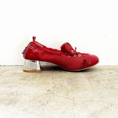 画像4: 【予約商品】《納期：25年7月10日頃》【 MAISON MAVERICK PRESENTS 】 メゾン マヴェリック プレゼンツ  Punk Ballet Slip-on Heels 走れるパンプス ニット 4cmヒール バレーシューズ オールシーズン レディース  (4)