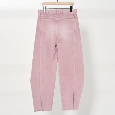 画像7: 【予約商品】《納期：2025年5月上旬〜中旬頃》【 YENN 】 イエン KNEE TUCK DENIM PT カーブ カービー コクーン デニム オールシーズン レディース  (7)