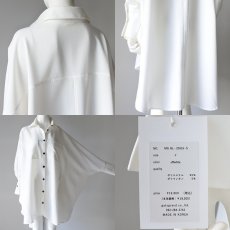 画像6: 【 MARGAUX VINTAGE 】 マルゴーヴィンテージ OVERTUNIC LENGTH SHIRT オーバーチュニック シャツ コート 春秋冬 レディース  (6)