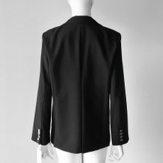 画像5: 【 RISLEY 】 リズレー リズレイ Tailor collar shoulder jacket 2way 肩掛け ピークドラペル センターベンツ ジャケット 春秋冬 レディース  (5)