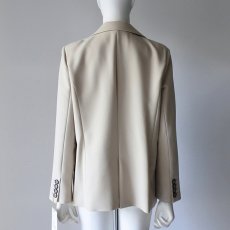 画像5: 【 RISLEY 】 リズレー リズレイ Tailor collar shoulder jacket 2way 肩掛け ピークドラペル センターベンツ ジャケット 春秋冬 レディース  (5)