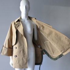 画像3: 【 RISLEY 】 リズレー リズレイ Shoulder trench 肩掛け 2way トレンチコート 春秋冬 レディース  (3)