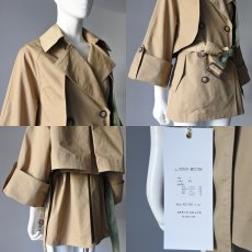 画像6: 【 RISLEY 】 リズレー リズレイ Shoulder trench 肩掛け 2way トレンチコート 春秋冬 レディース  (6)