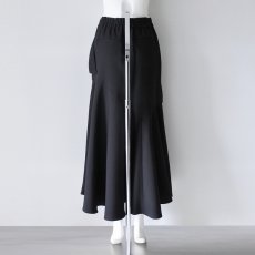 画像4: 《セットアップ対応》【 RISLEY 】 リズレー リズレイ Wrapped skirt ラップ風 アシンメトリー マーメード スカート 春秋冬 レディース  (4)