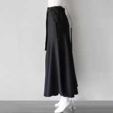 画像3: 《セットアップ対応》【 RISLEY 】 リズレー リズレイ Wrapped skirt ラップ風 アシンメトリー マーメード スカート 春秋冬 レディース  (3)