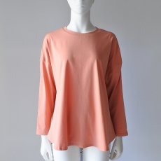 画像1: 【 CYNICAL 】 シニカル ゆったりシルエット Aライン フレア ストレッチ 8分袖 カットソー 春夏秋 レディース  (1)