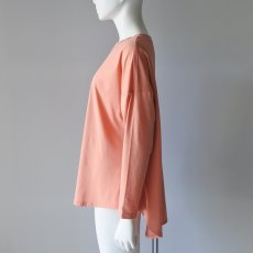 画像4: 【 CYNICAL 】 シニカル ゆったりシルエット Aライン フレア ストレッチ 8分袖 カットソー 春夏秋 レディース  (4)