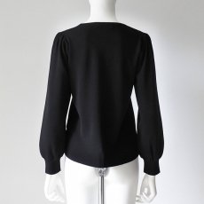 画像5: 40％OFF【 BRAHMIN 】 ブラーミン きれいめ もちもち パール付き ニット 春秋冬 レディース  (5)