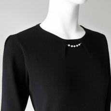 画像2: 40％OFF【 BRAHMIN 】 ブラーミン きれいめ もちもち パール付き ニット 春秋冬 レディース  (2)