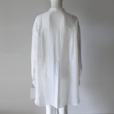 画像5: 【 CLOCHE 】 クロッシェ クロシェ ゆったりシルエット シアー ロング シャツ ブラウス 春夏秋 レディース  (5)