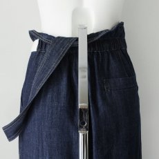 画像5: 【 Lallia Mu 】 ラリアムー ショルダーベルト ラップ サロペット デニム パンツ 春夏秋 レディース  (5)