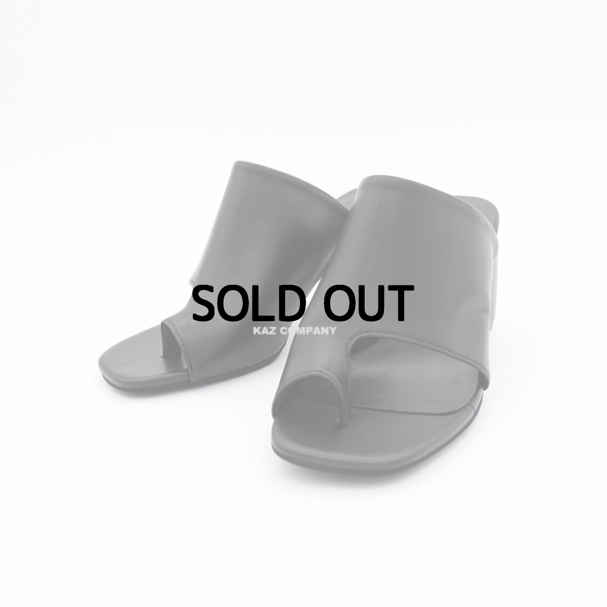 画像1: 【 ATELIER BRUGGE 】アトリエブルージュ 日本製 HEEL UP THONG SANDALS 羊革 トング サンダル 春夏秋 レディース  (1)