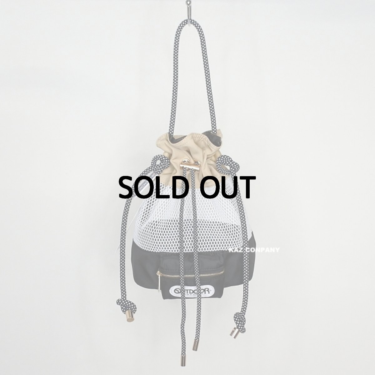 画像1: 【 RISREY x OUTDOOR PRODUCTS 】 リズレー リズレイ アウトドア コラボ キャンディー ポシェット 斜め掛け ショルダー ハンド バッグ BAG 春夏秋 レディース  (1)