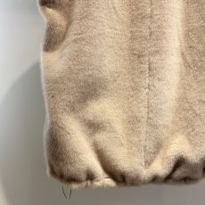 画像7: 【予約商品】《納期：2025年9月中旬》【 CLOCHE 】 クロシェ クロッシェ ゆったりシルエット エコファー ミンク フェイクファー フレンチスリーブ ジレ ベスト 春秋冬 レディース  (7)