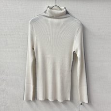画像1: 【予約商品】《納期：2025年9月末》【 TOLNERA 】 トルネラ きれいめ チクチクしない もちもち ハイネック アームライン リブ ニット 春秋冬 レディース  (1)