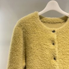 画像4: 【予約商品】《納期：2025年9月中旬》【 CLOCHE 】 クロシェ クロッシェ チクチクしない シャギー ニット カーディガン 春秋冬 レディース  (4)