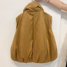 画像10: 【予約商品】《納期：2025年8月》【 MARGAUX VINTAGE 】 マルゴー ヴィンテージ フェイクスエード バルーン ジレ ベスト 春秋冬 レディース  (10)