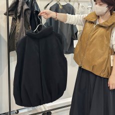 画像8: 【予約商品】《納期：2025年8月》【 MARGAUX VINTAGE 】 マルゴー ヴィンテージ フェイクスエード バルーン ジレ ベスト 春秋冬 レディース  (8)
