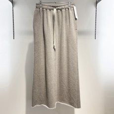 画像3: 【予約商品】《納期：2025年6月中旬》【 CLOCHE 】 クロシェ クロッシェ Aライン パイル起毛 スエット スカート オールシーズン レディース  (3)