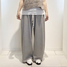 画像1: 【予約商品】《納期：2025年6月中旬》【 CLOCHE 】 クロシェ クロッシェ カーブ カービー パイル起毛 スエット パンツ オールシーズン 男女兼用  (1)