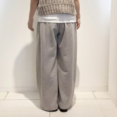 画像3: 【予約商品】《納期：2025年6月中旬》【 CLOCHE 】 クロシェ クロッシェ カーブ カービー パイル起毛 スエット パンツ オールシーズン 男女兼用  (3)